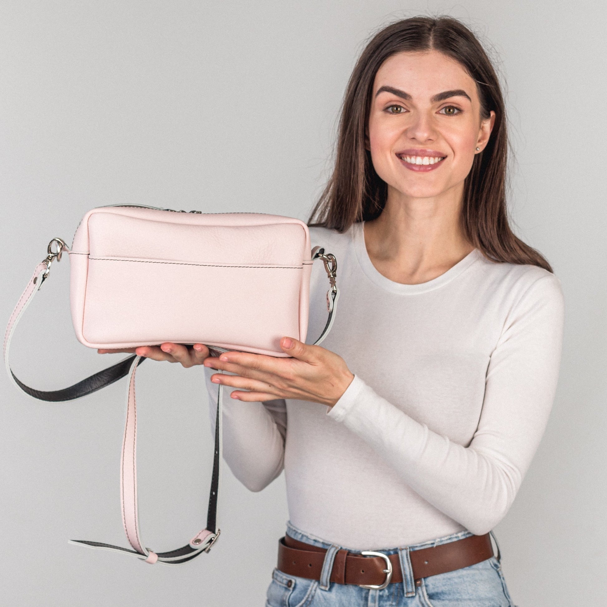 Leather crossbody bag 