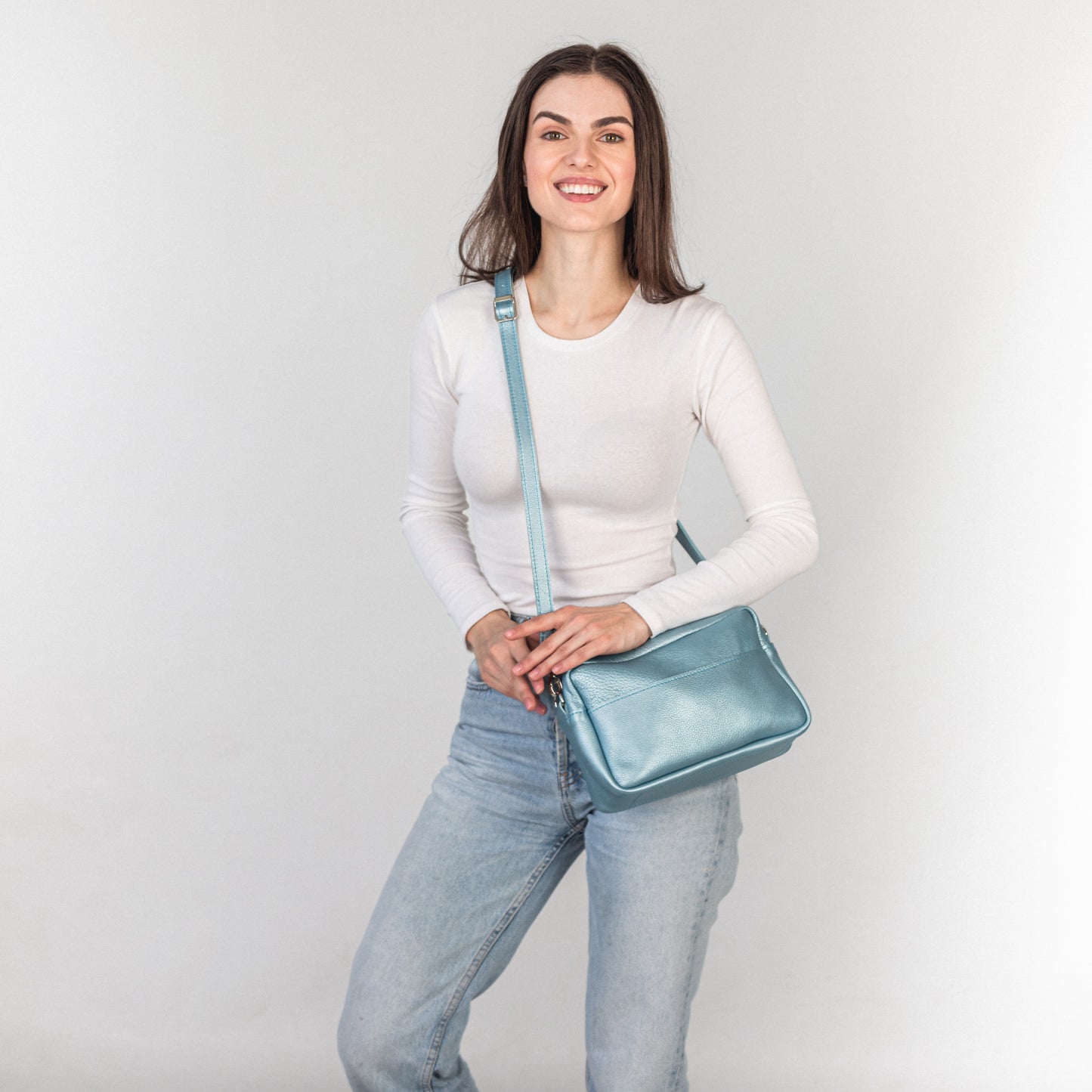 TOASTE BAG - Metallic Light Blue